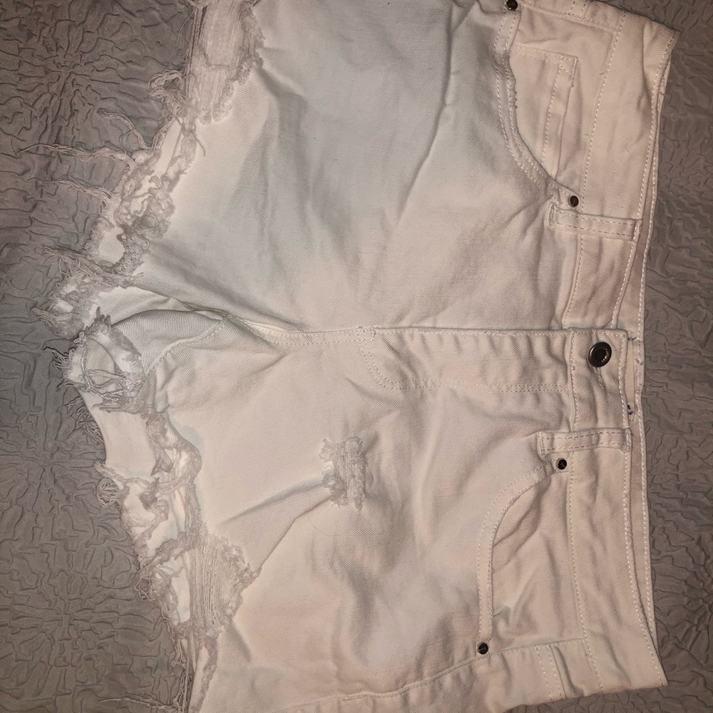 White shorts